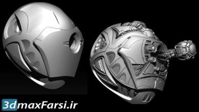 آموزش زیبراش Udemy – Zbrush: Hard Surface Sculpting for All Levels