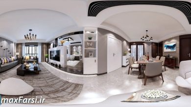 دانلود صحنه سه بعدی 3darcshop – 10 Sample interior vol. 08