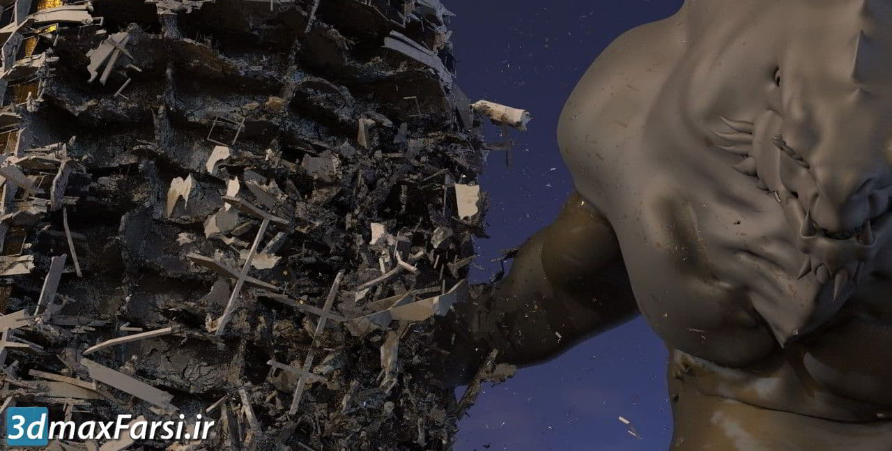 آموزش انیمیشن تخریب هودینی CG Master Academy – Mastering Destruction in Houdini