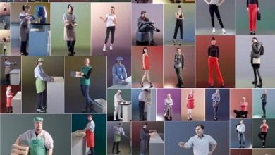 دانلود رایگان پرسوناژ سه بعدی انسان سینمافوردی 3D PEOPLE – Mega Collection for Cinema 4D