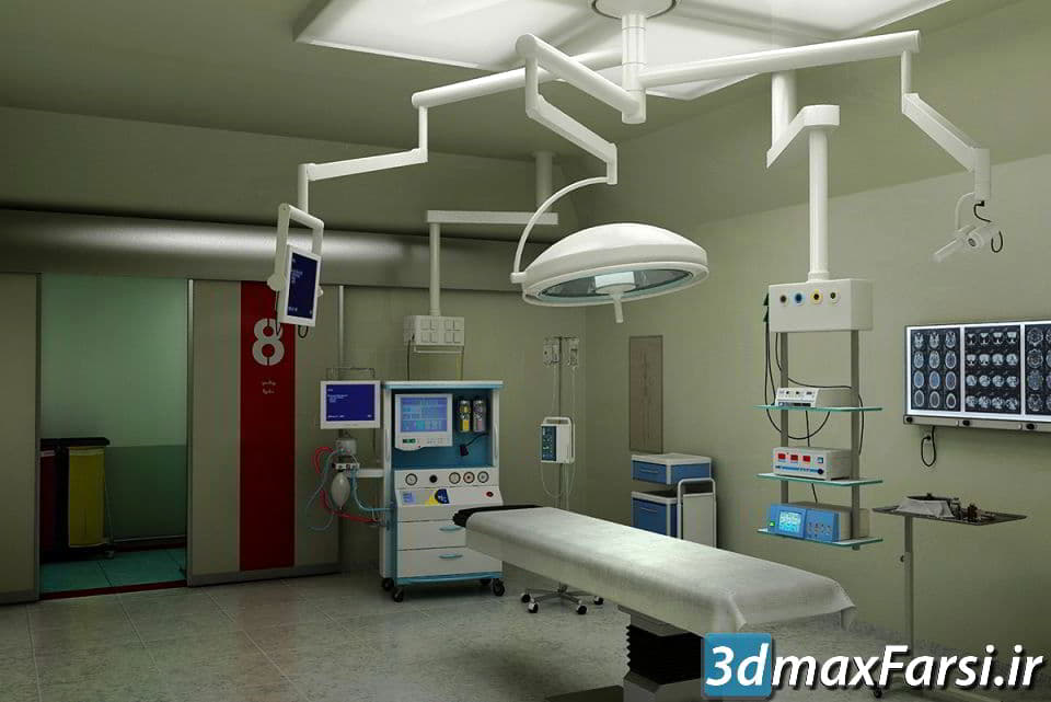 آرچ مدل Archmodels vol.70 : مدل سه بعدی بیمارستان