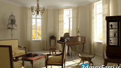 آرچ مدل Archmodels vol.83 : مدل سه بعدی حیوان سه بعدی