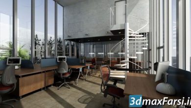 دانلود رایگان آرچ مدل Archmodels vol.89 : مدل سه بعدی مبلمان اداری تری دی مکس