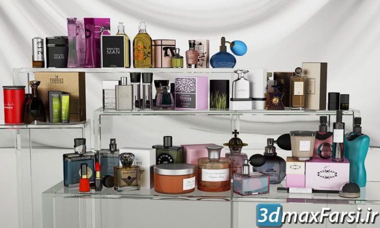 دانلود رایگان آرچ مدل Archmodels vol.101 : مدل سه بعدی عطر و لوازم آرایشی