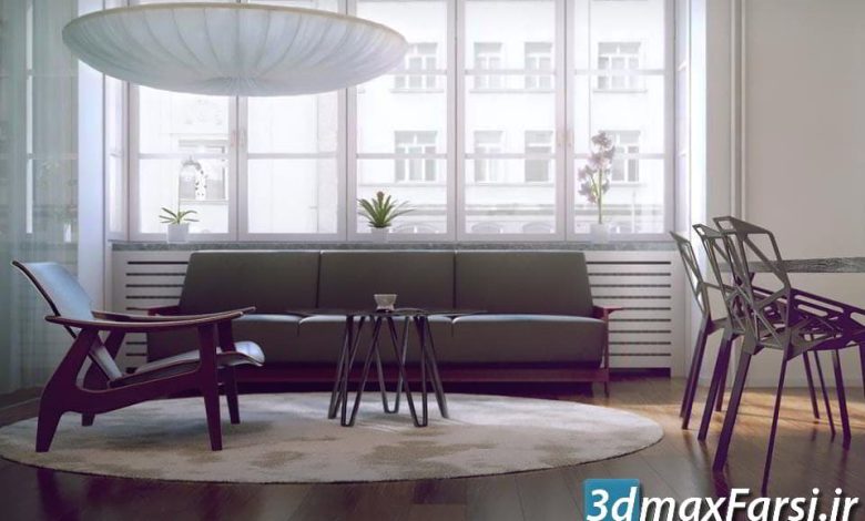 دانلود رایگان آرچ مدل Archmodels vol.125 : مدل سه بعدی صندلی مبل تری دی مکس