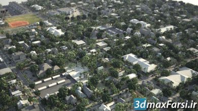 دانلود رایگان آرچ مدل Archmodels vol.131 : مدل سه بعدی شهرک مسکونی تری دی مکس