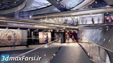 دانلود آرچ مدل Archmodels vol.206 : مدل سه بعدی نمایشگاه، فروشگاه