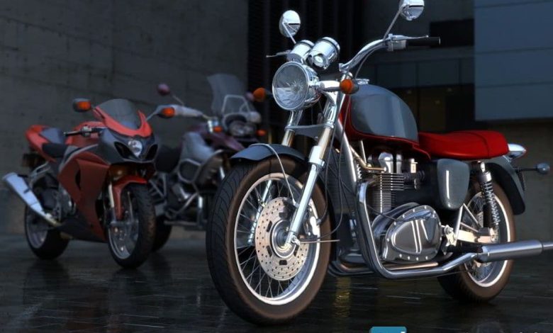 آرچ مدل Archmodels vol.93 : مدل سه بعدی موتور سیکلت