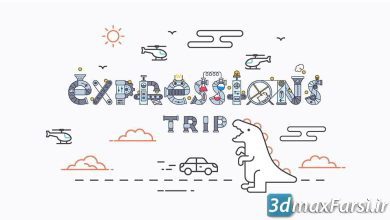 آشنایی با موشن گرافیک افترافکت Expressions Trip English
