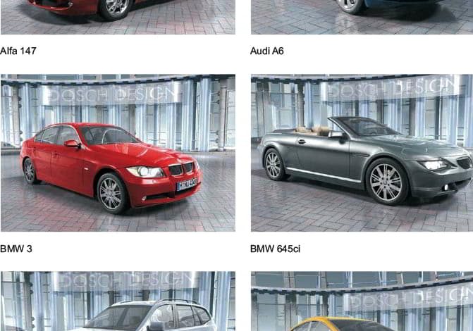 دانلود رایگان مدل سه بعدی اتومبیل واقع گرایانه Dosch 3D: Cars 2005