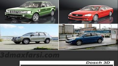 مدل سه بعدی ماشین Dosch 3D: Cars 2006