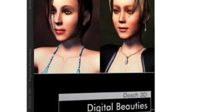 مدل سه بعدی و کاراکتر انسان Dosch 3D: Digital Beauties