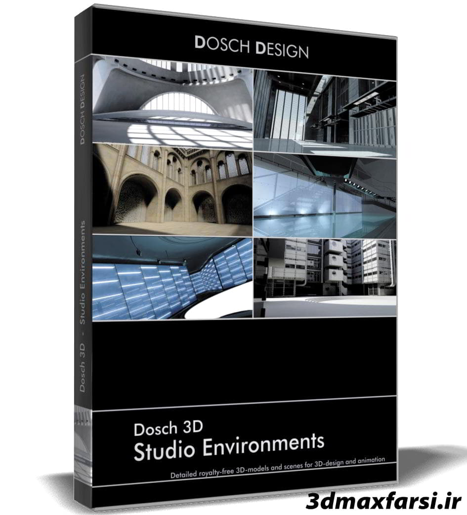 دانلود رایگان صحنه استودیویی مجازی Dosch 3D: Studio Environments