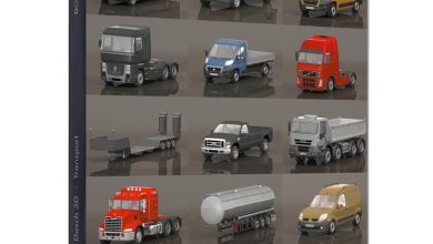 مدل سه بعدی ماشین آلات Dosch 3D: Transport 2010
