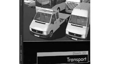 دانلود رایگان مدل سه بعدی وسایل نقلیه حمل و نقل Dosch 3D: Transport