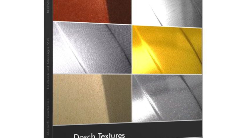 تکسچر متریال صنعتی Dosch Textures: Industrial-Design V3