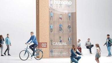 دانلود رایگان کالکشن انسان Humano 3D People Vol. 02 Casual