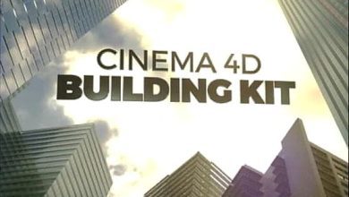 دانلود متریال سینمافوردی The Pixel Lab – Cinema 4D Building Kit