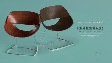 متریال سینمافوردی معماری Octane Texture Pack 2 for C4D – Architecture Edition