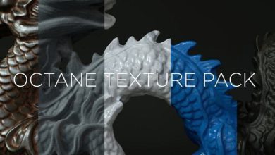 متریال سینمافوردی The Pixel Lab – Octane Texture Pack Pro