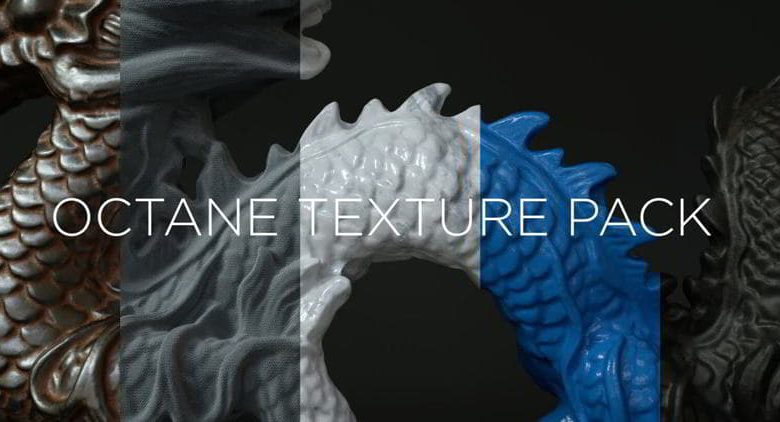 متریال سینمافوردی The Pixel Lab – Octane Texture Pack Pro