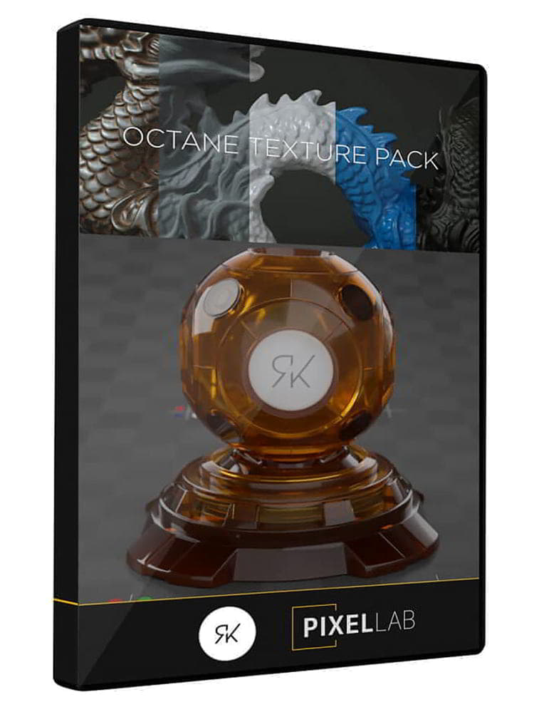دانلود متریال سینمافوردی The Pixel Lab – Octane Texture Pack Pro