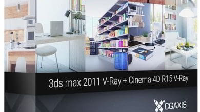 دانلود صحنه سه بعدی 3D Interiors – CGAxis Collection Volume 2