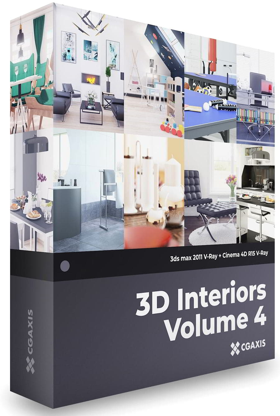 صحنه سه بعدی 3D Interiors – CGAxis Collection Volume 4
