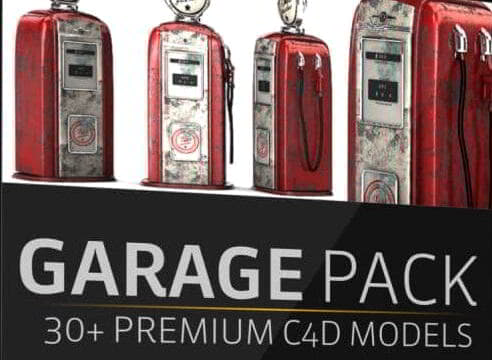 دانلود The Pixel Lab – Introducing the 3D Garage Pack