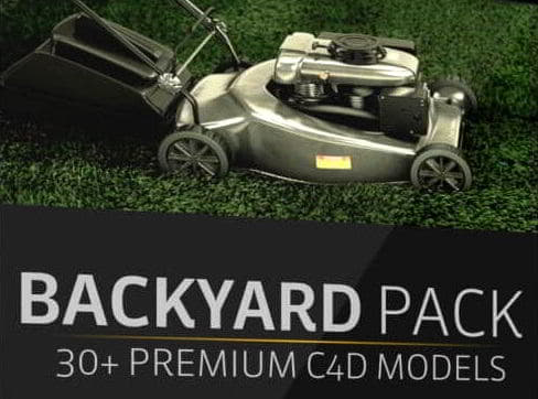 مدل سه بعدی انباری و و سایل باغ بانی The Pixel Lab – Introducing the 3D Backyard Pack