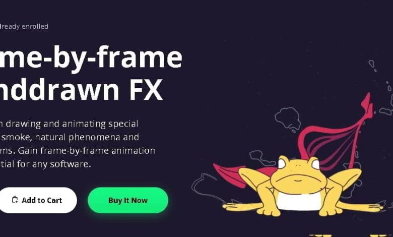 آموزش طراحی و متحرک سازی جلوه های ویژه Frame-by-frame Handdrawn FX