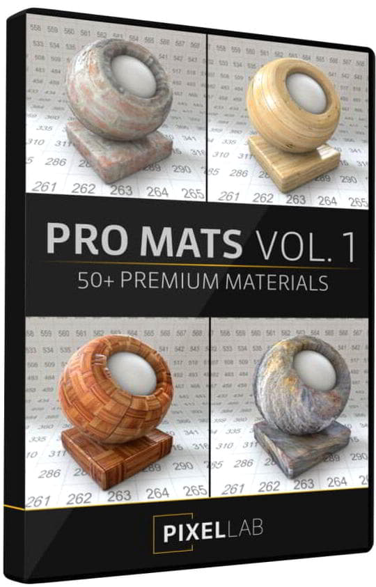 دانلود متریال The Pixel Lab – Pro Mats Vol. 1 Material Pack
