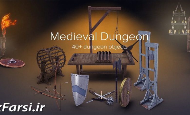 دانلود PixelSquid – Medieval Dungeon Collection