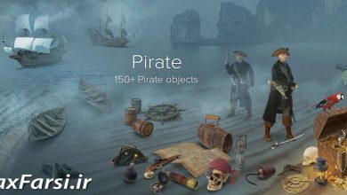 دانلود PixelSquid – Pirate Collection