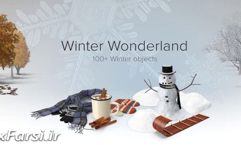 دانلود PixelSquid – Winter Wonderland Collection