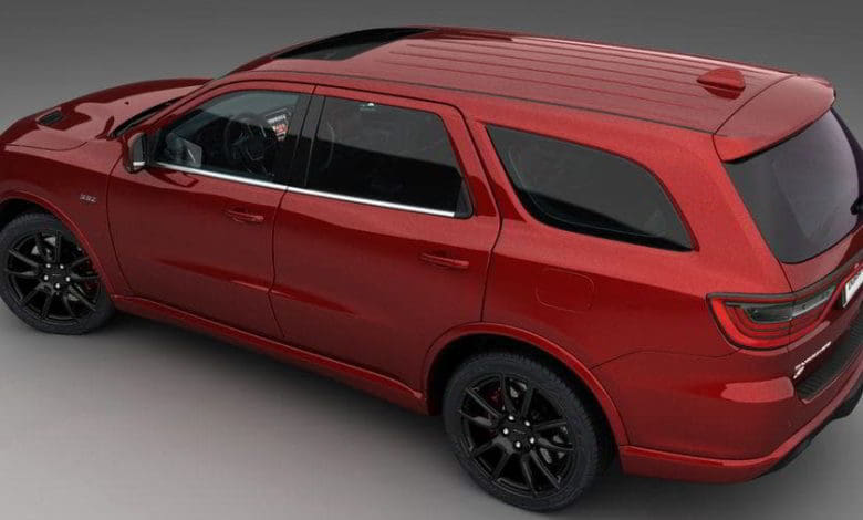 مدل سه بعدی ماشین TurboSquid – Dodge Durango SRT 2018 (Low Interior)