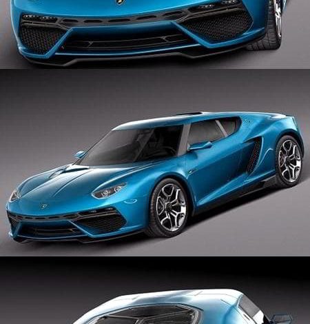 دانلود مدل سه بعدی ماشین TurboSquid – Lamborghini Asterion LPI 910-4 Concept 2014