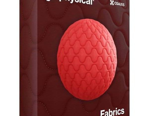 مجموعه متریال - تکسچر پارچه CGAxis – Fabrics PBR Textures – Collection Vol 27