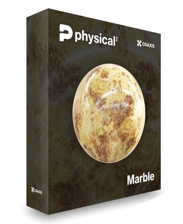 مجموعه متریال - تکسچر سنگ مرمر CGAxis – Marble PBR Textures – Collection Volume 23