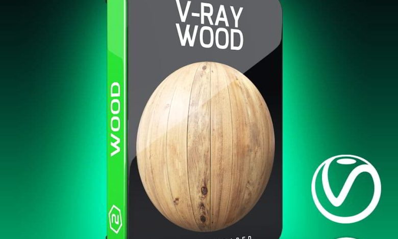 دانلود رایگان پک تکسچر چوب V-Ray Wood Texture Pack for Cinema 4D