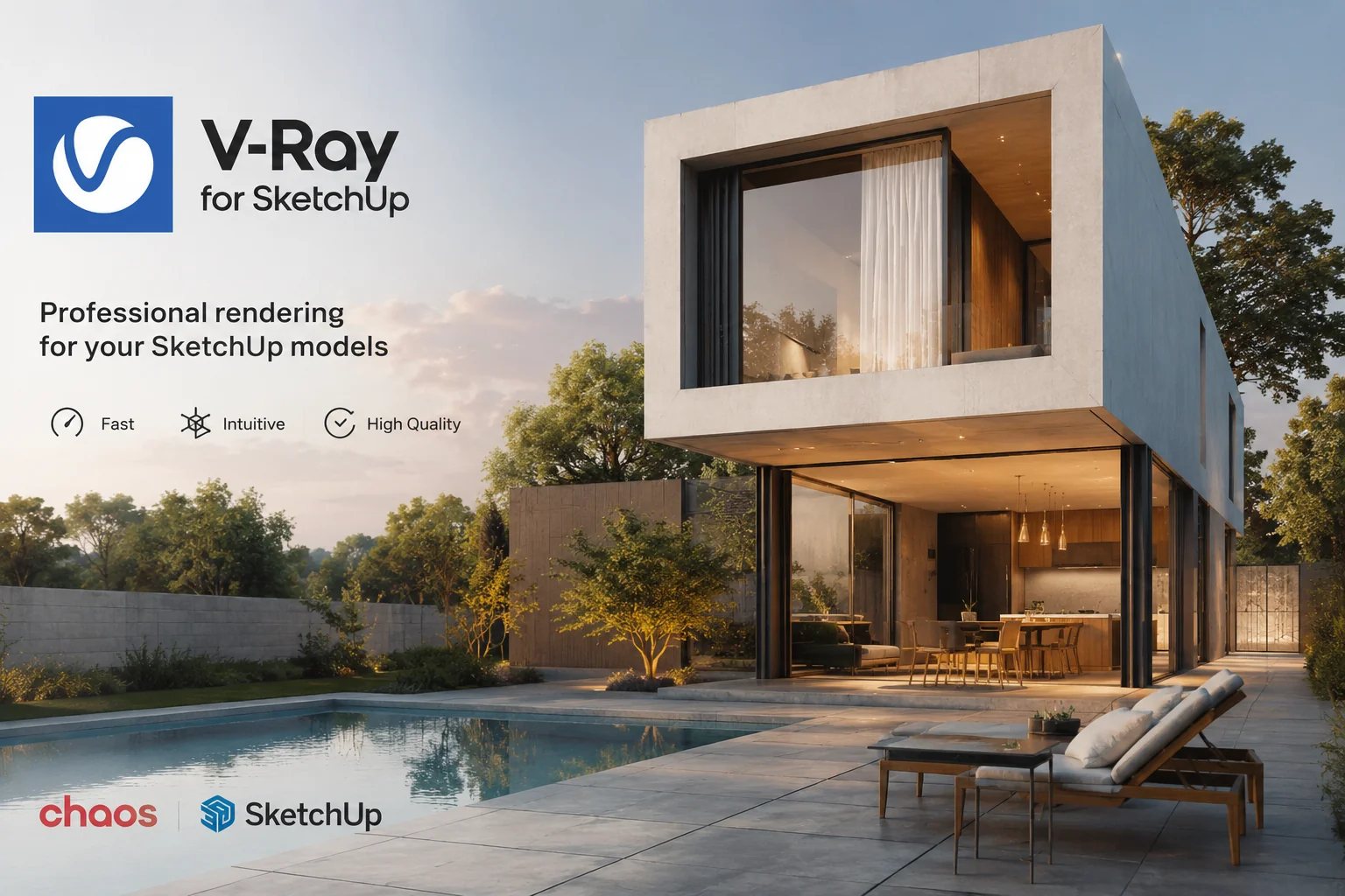 آموزش V-Ray for SketchUp