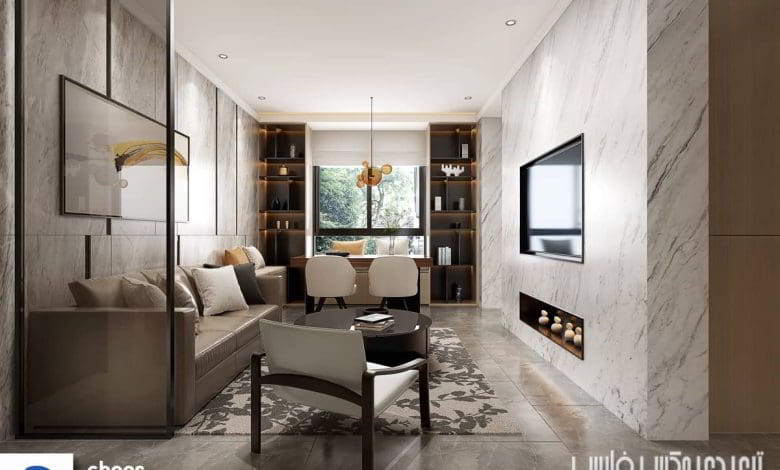 صحنه سه بعدی آپارتمان 49 (تری دی مکس+ ویری)