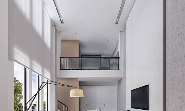 صحنه سه بعدی آپارتمان 110 (تری دی مکس+ ویری)