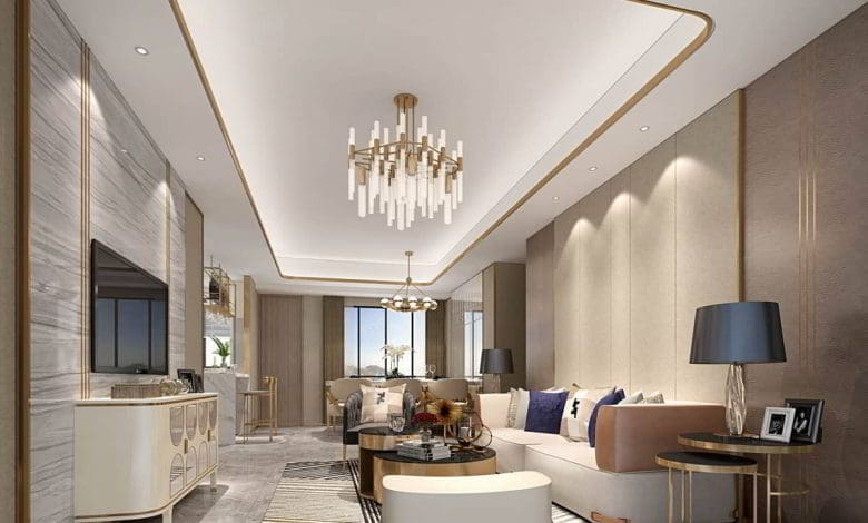 صحنه سه بعدی آپارتمان 129 (تری دی مکس+ ویری)