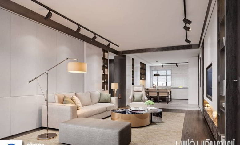 صحنه سه بعدی آپارتمان 134 (تری دی مکس+ ویری)