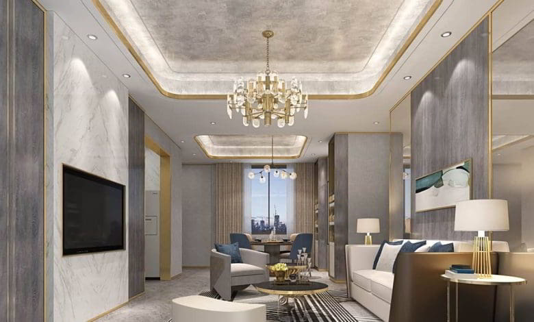 صحنه سه بعدی آپارتمان 136 (تری دی مکس+ ویری)