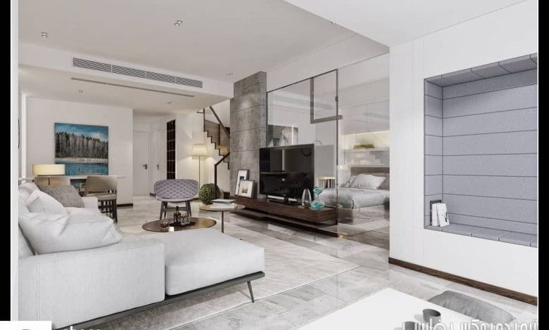 صحنه سه بعدی آپارتمان 142 (تری دی مکس+ ویری)