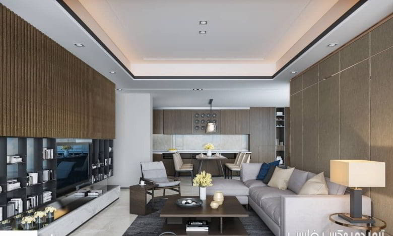 صحنه سه بعدی آپارتمان 153 (تری دی مکس+ ویری)