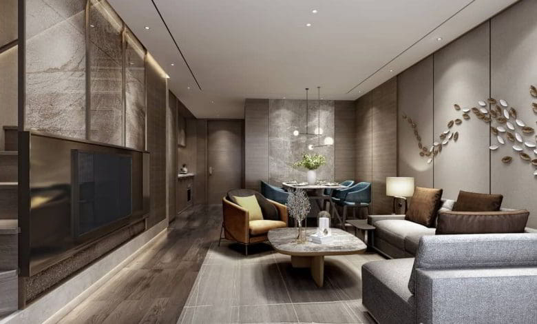 صحنه سه بعدی آپارتمان 159 (تری دی مکس+ ویری)