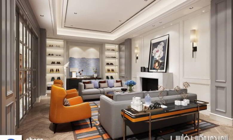 صحنه سه بعدی آپارتمان 32 (تری دی مکس+ ویری)